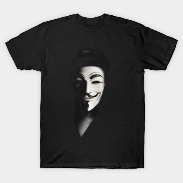 Anonymous T-Shirt by enchantingants